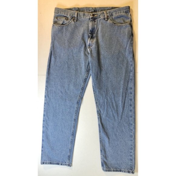 Magellan Denim Blue Jeans 38 x 30 Style 1039MAGMS Classic Fit Medium Wash - Picture 1 of 7